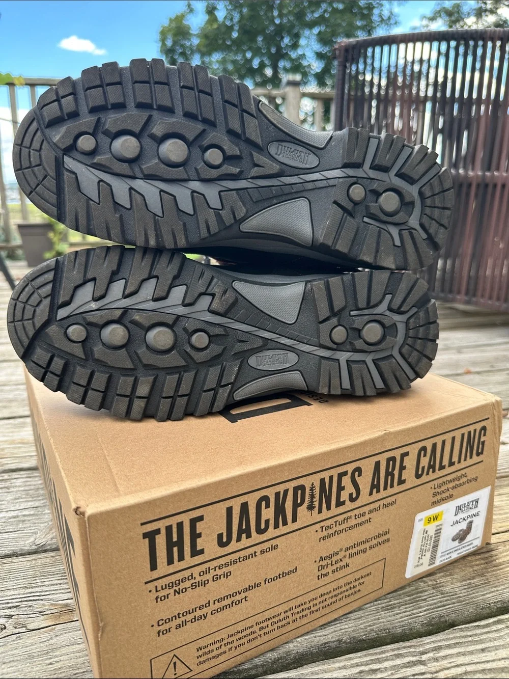 Jackpine Duluth Trading Co Men’s Insulated Hiker Size 9